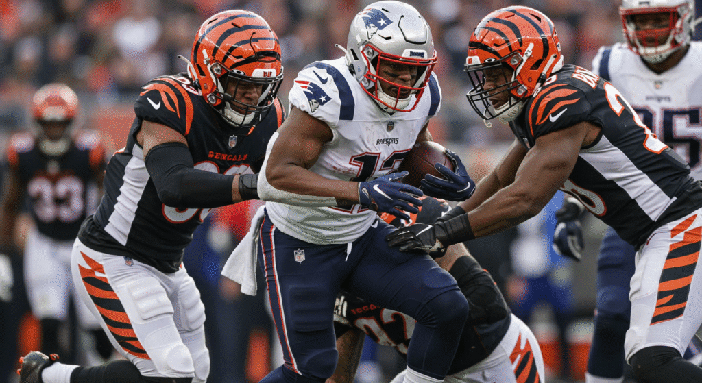 New England Patriots vs Bengals Match Player Stats