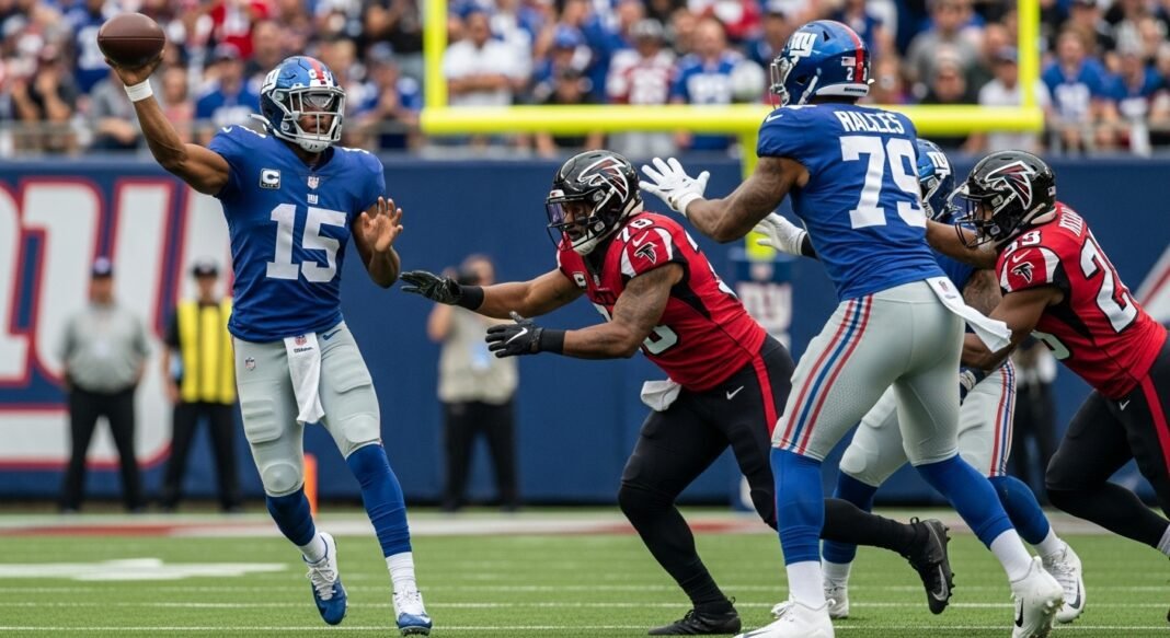 New York Giants vs Atlanta Falcons Match Player Stats​ (Dec 22, 2024)