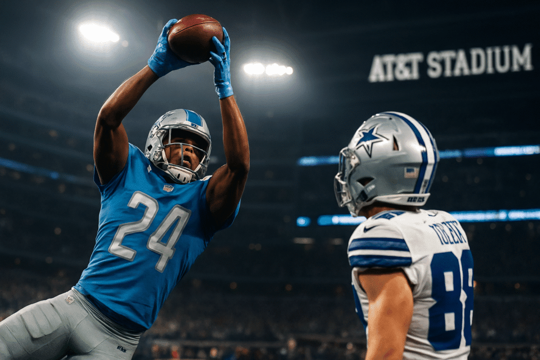 Detroit Lions vs Dallas Cowboys Match Player Stats (Oct 13, 2024)