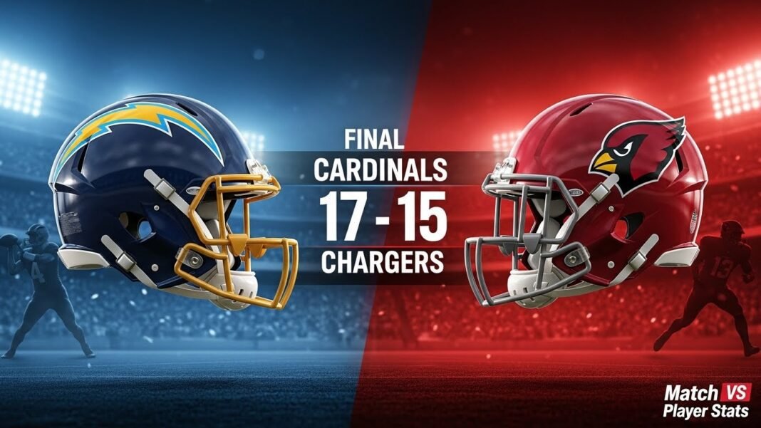 Los Angeles Chargers vs Arizona Cardinals Match Player Stats (Oct 21, 2024)
