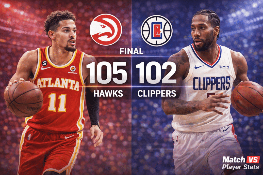 Atlanta Hawks vs LA Clippers Match Player Stats (Nov 10, 2025)