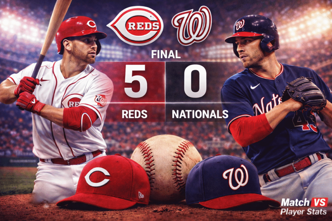 Cincinnati Reds vs Washington Nationals Match Player Stats (July 23, 2025)