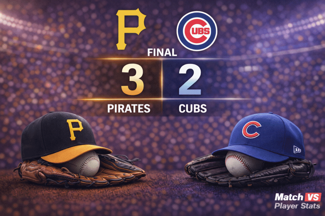 Pittsburgh Pirates vs Chicago Cubs Match Player Stats (June 12, 2025)