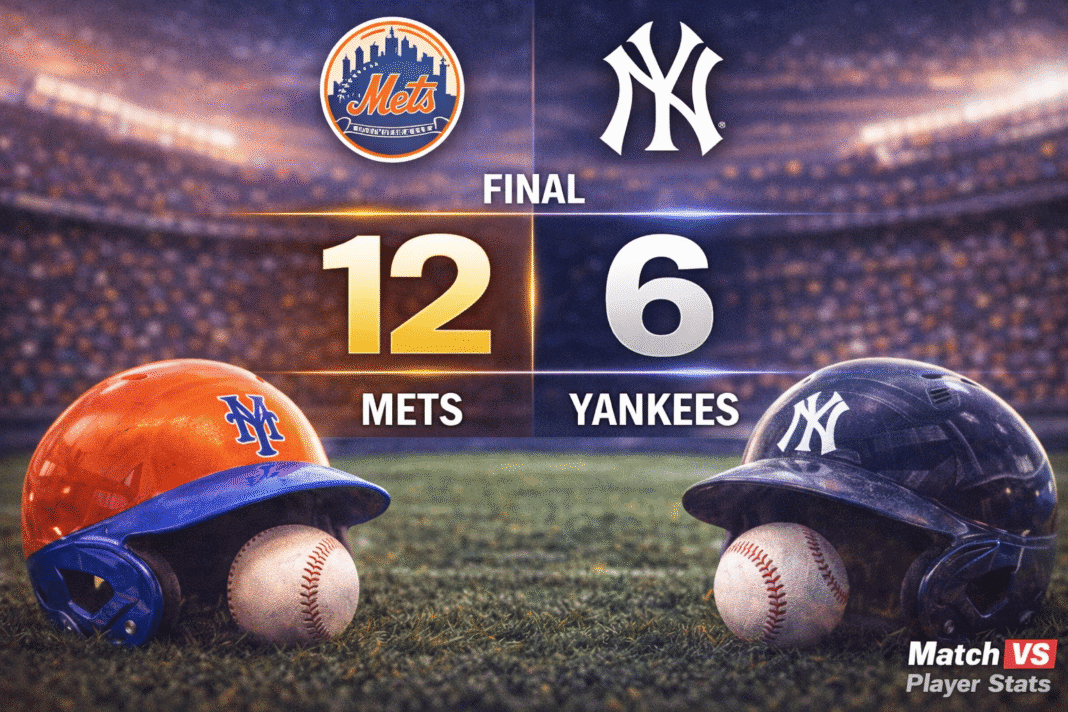 Mets vs New York Yankees Match Player Stats (July 5, 2025)