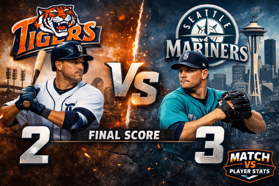 Detroit Tigers vs Seattle Mariners Match Player Stats (Oct 5, 2025)