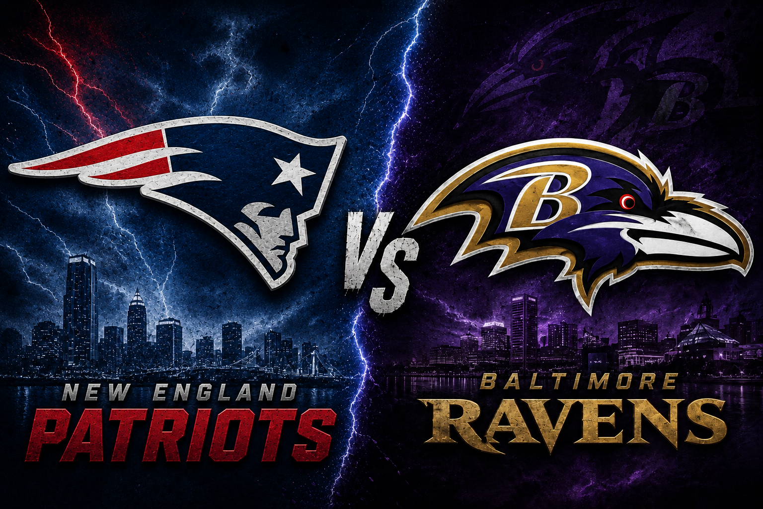 New England Patriots vs Baltimore Ravens Match Player Stats