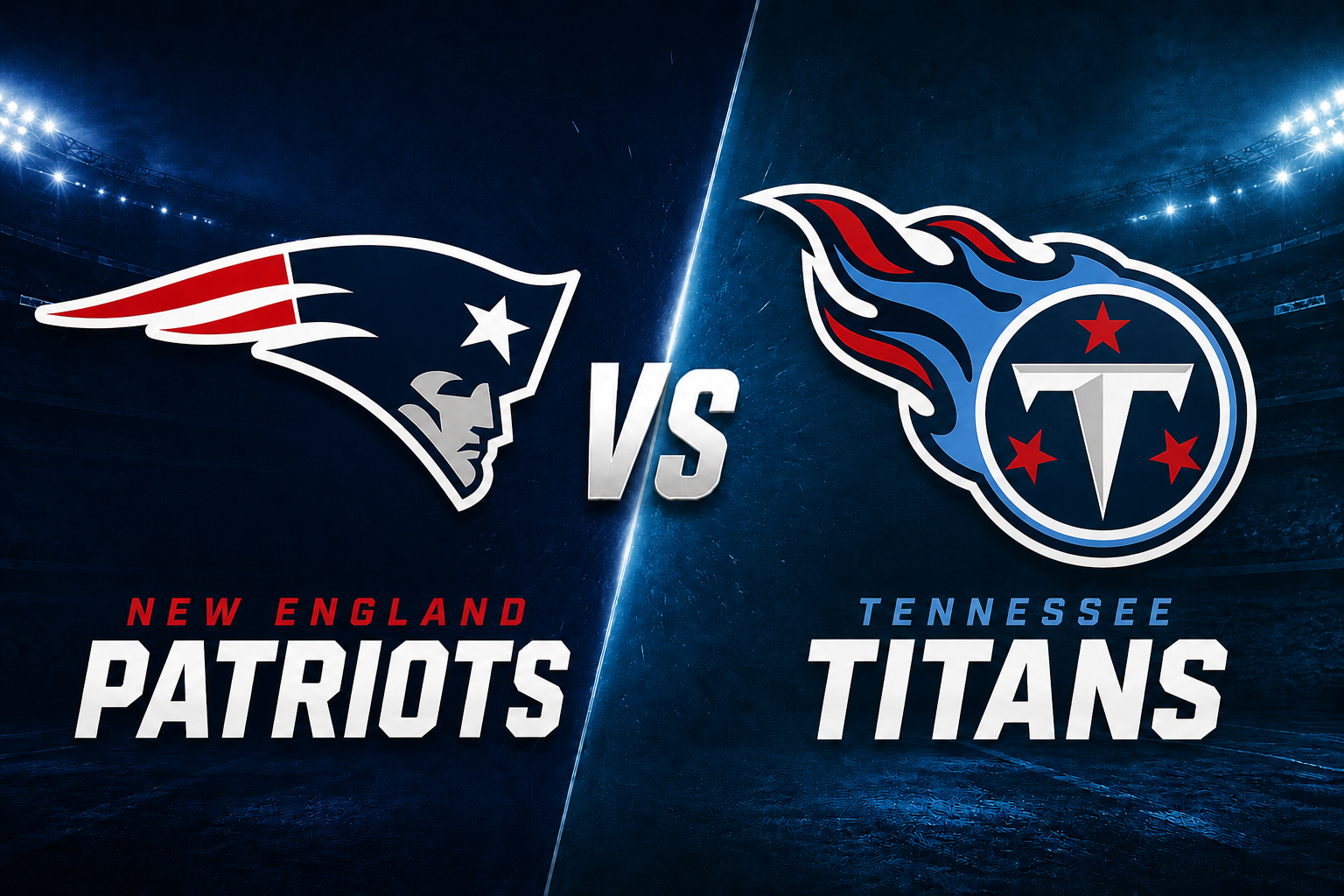 New England Patriots vs Tennessee Titans Match Player Stats