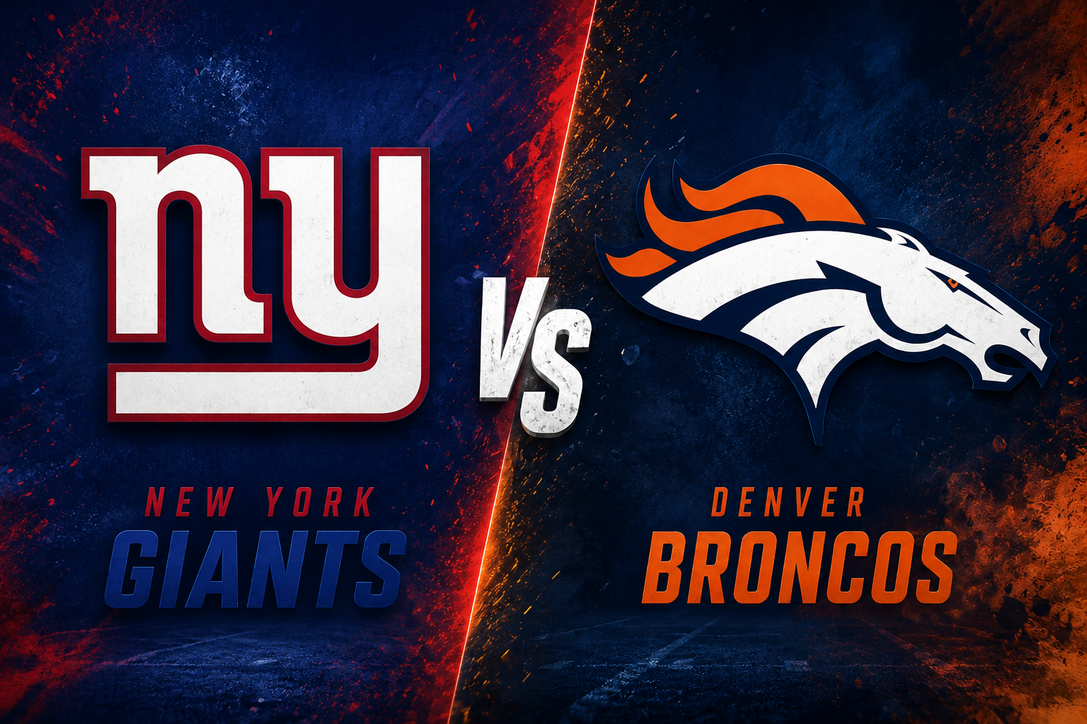 New York Giants vs Denver Broncos Match Player Stats