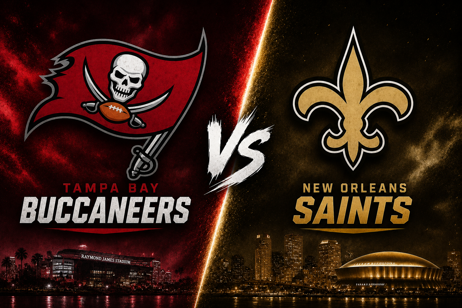 Tampa Bay Buccaneers vs New Orleans Saints Match Player Stats